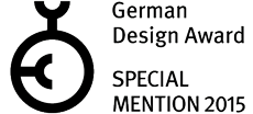 Auszeichnung beim German Design Award 2015